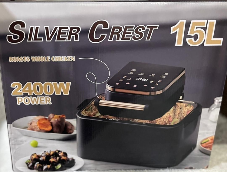 سرخ کن بدون روغن سیلور کرست مدل SL-2025 ظرفیت 15 لیتر