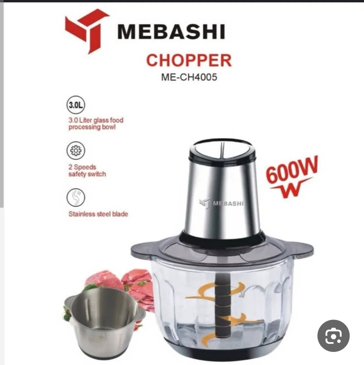 خردکن مباشی مدل ME-CH4005 ظرفیت ۳ لیتر