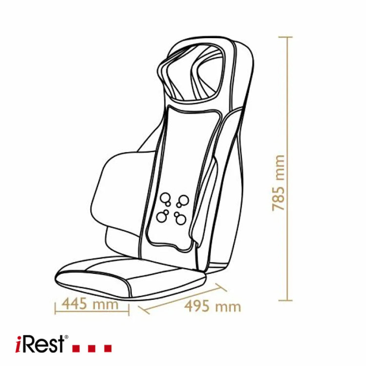 روکش صندلی ماساژور آی رست iRest SL D258S