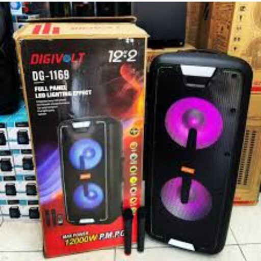 اسپیکر بلوتوثی قابل حمل حرفه ای مدل DG1169
