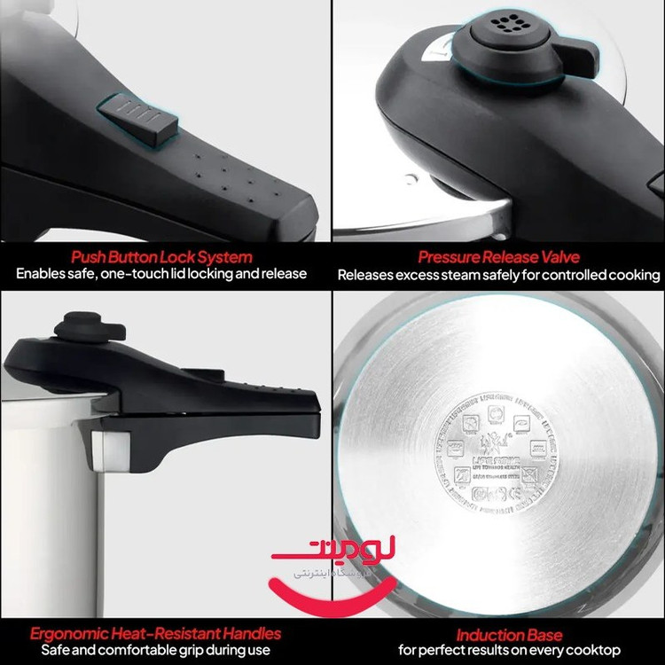 زودپز لایف اسمایل مدل ZDS-2 ظرفیت ۱۰ لیتر