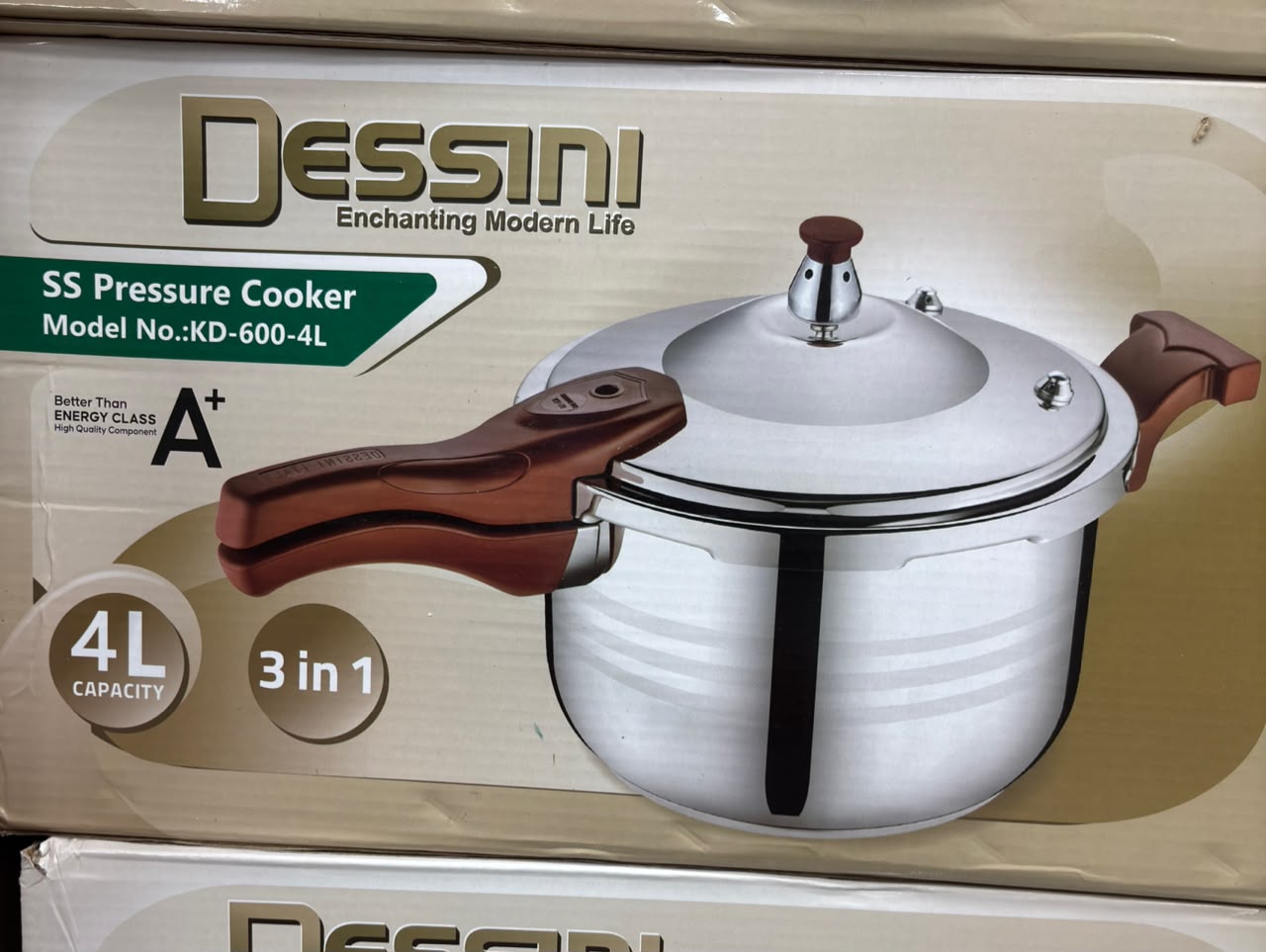 زودپز روگازی دسینی اصل ظرفیت 4 لیتر